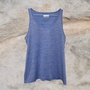 COLUMBIA Blue Tank Top Women’s Workout Exercise Large